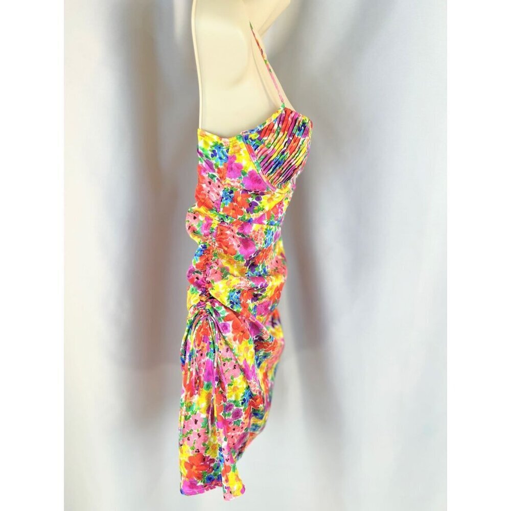 For Love & Lemons Merrill Vibrant Floral Mini Dress $225 - Picture 10 of 13